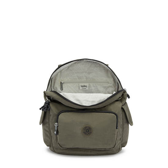 Kipling City Pack Small Ryggsäck Gröna | SE 1707UZ